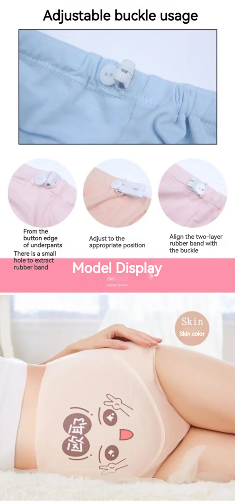 Cotton Panties For Pregnant Maternity Underwear Panty Clothes for Pregnant Women Pregnancy Brief High Waist Maternity Intimates
