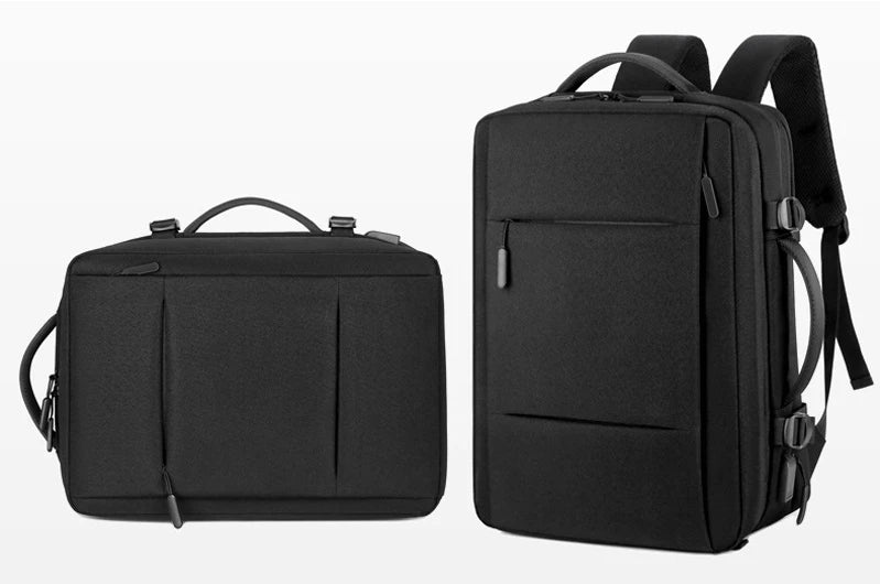 Travel Backpack Men Business Backpack School Expandable USB Bag Large Capacity Laptop Waterproof Fashion Backpack