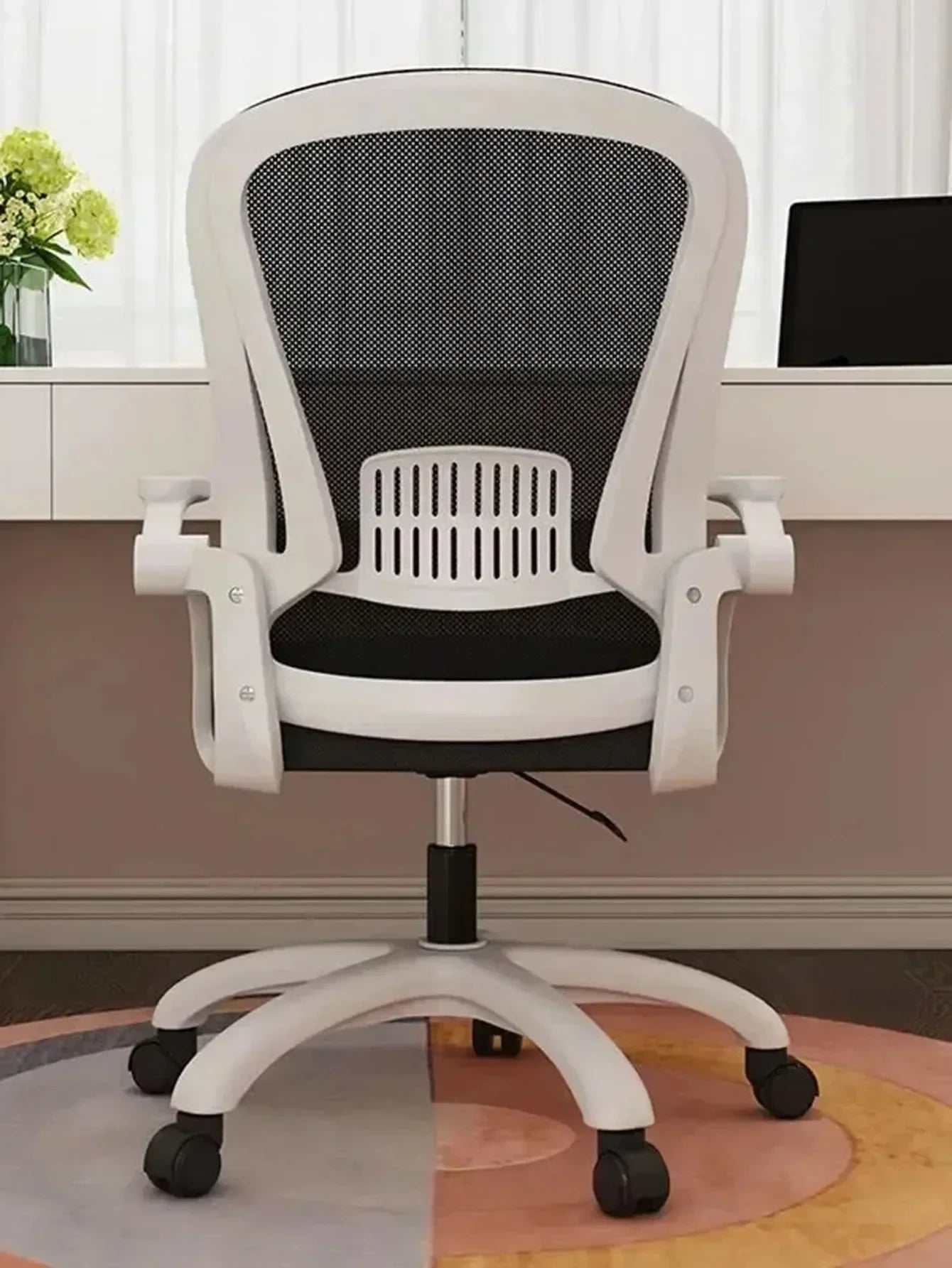 Breathable Office Gaming Chair Ergonomic Elastic Sponge Computer Desk Chair 3D Breathable Mesh Fabric Home and Office Furniture
