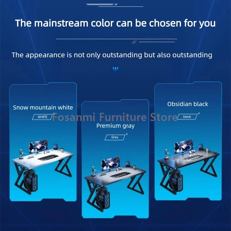 Compact Office Desk and Chair Set Computer Ergonomic Mesh Chair Table for Gaming Writing Modern Home Furniture Desks Chairs Sets