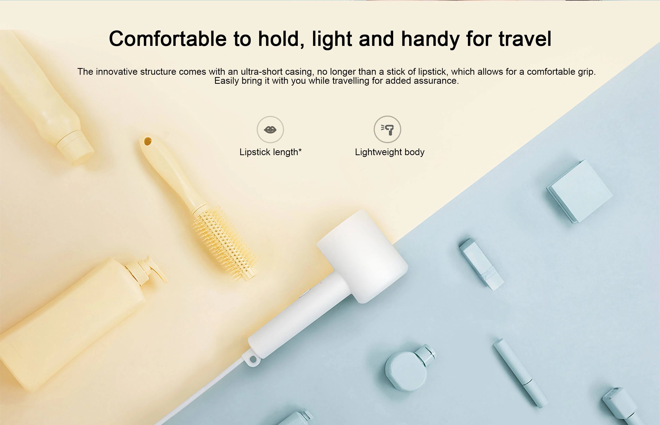 XIAOMI MIJIA Negative Ionic Hair Dryer H300,Constant temperature 57°C,Professional 1600W Blow Dryer,220V CN Version With Adapter