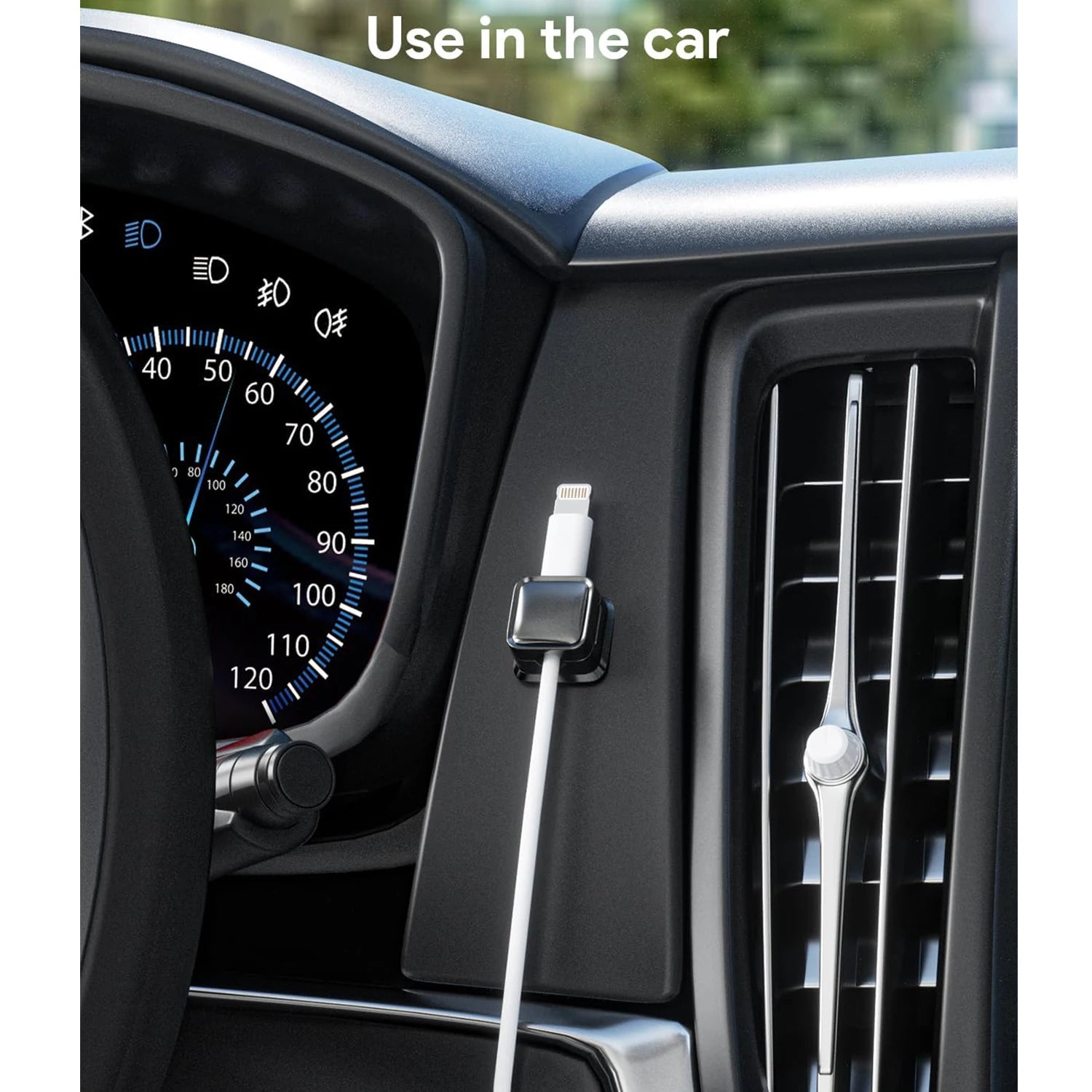 6/12/18pcs Cord Organizer Holder Magnetic Desktop Cable Clip Management Hidden Phone Charging Cord Holder For Kitchen Appliances