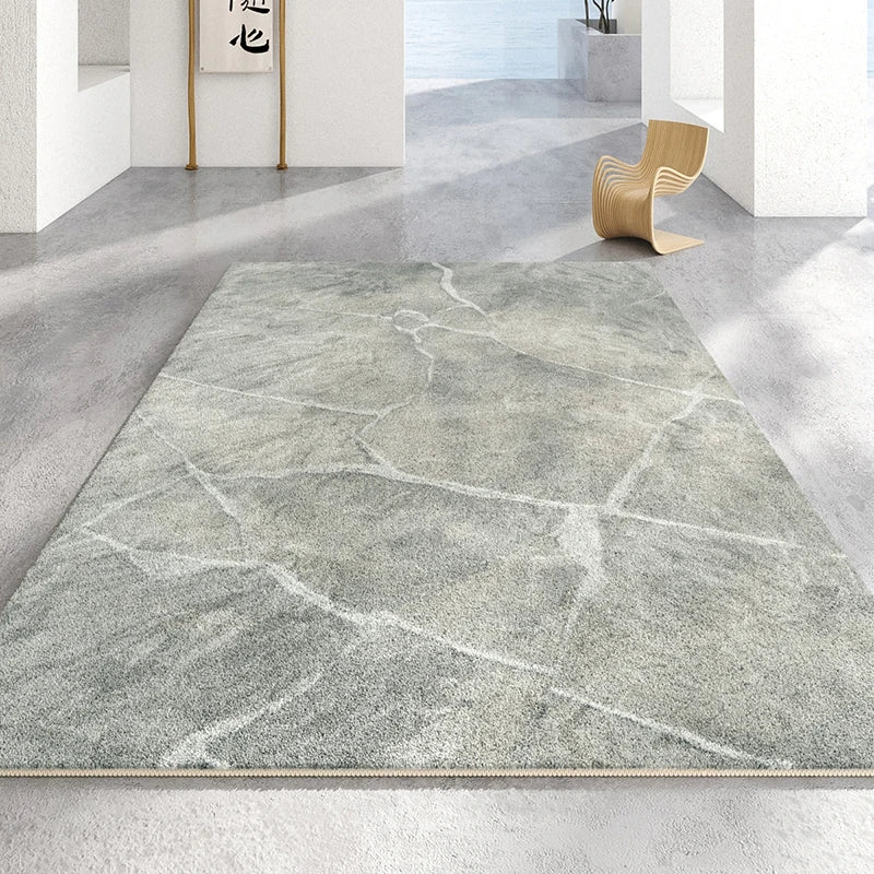 Light Luxury Bedroom Decor Irregular Carpet Large Area Carpets for Living Room Washable Lounge Soft Floor Mat Home Anti-slip Rug