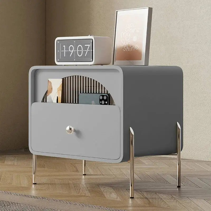 Modern Women Children Nightstands Storage Filing Design Table Nightstands Children Chevet Chambre Bedroom Furniture YN50CN