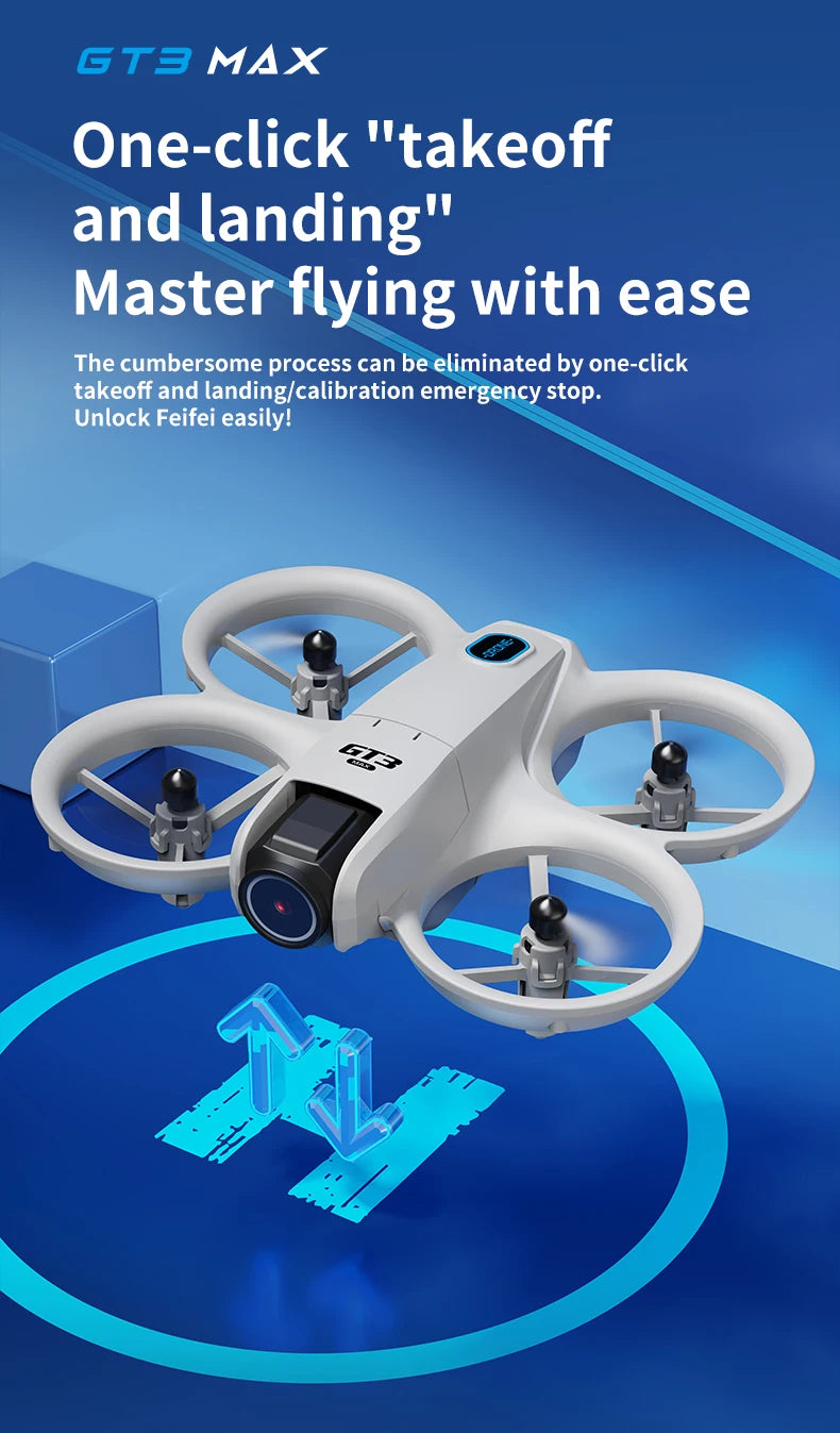 2025 GT3 MAX 8K HD Drone Screen Control Professional Aerial Avoiding Obstacle Remote Control Brushless Quadcopter Mini UAV