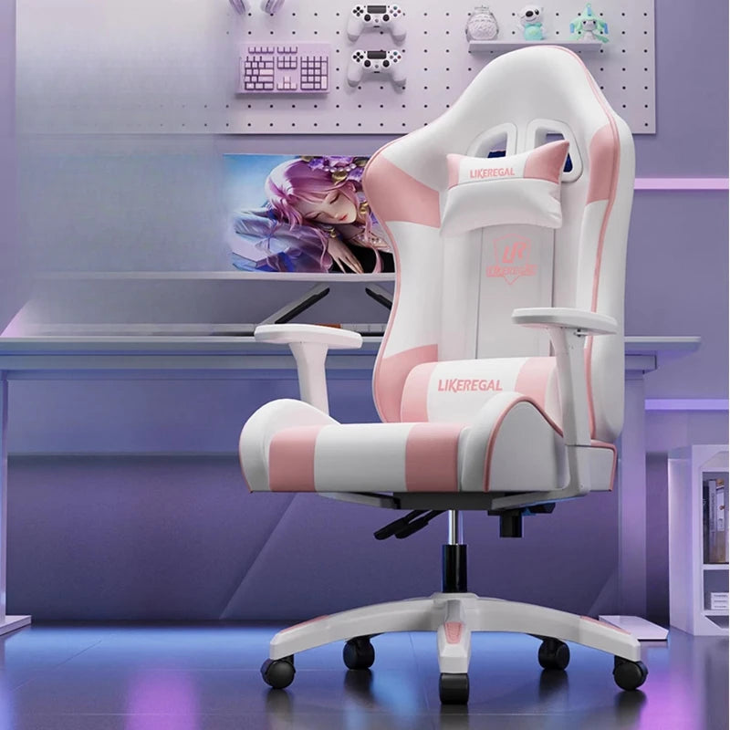 Ergonomic Student Office Chair Backrest Reading Playseat Study Office Chair Mobile Relaxing Kids Silla Oficina Home Furniture