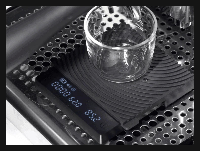 TIMEMORE Black Mirror MINI 0.1g Precision Pocket Coffee Scale  LCD Display Espresso Scale For Kitchen Cooking Food Jewelry