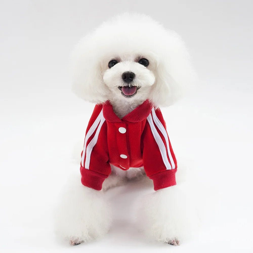 Pet Clothes for Dogs and Cats 4-Leg Hoodie Coat Pet Vest Puppy Clothes Print Design Apparel 5 Sizes Dog Clothes Dog Accessories