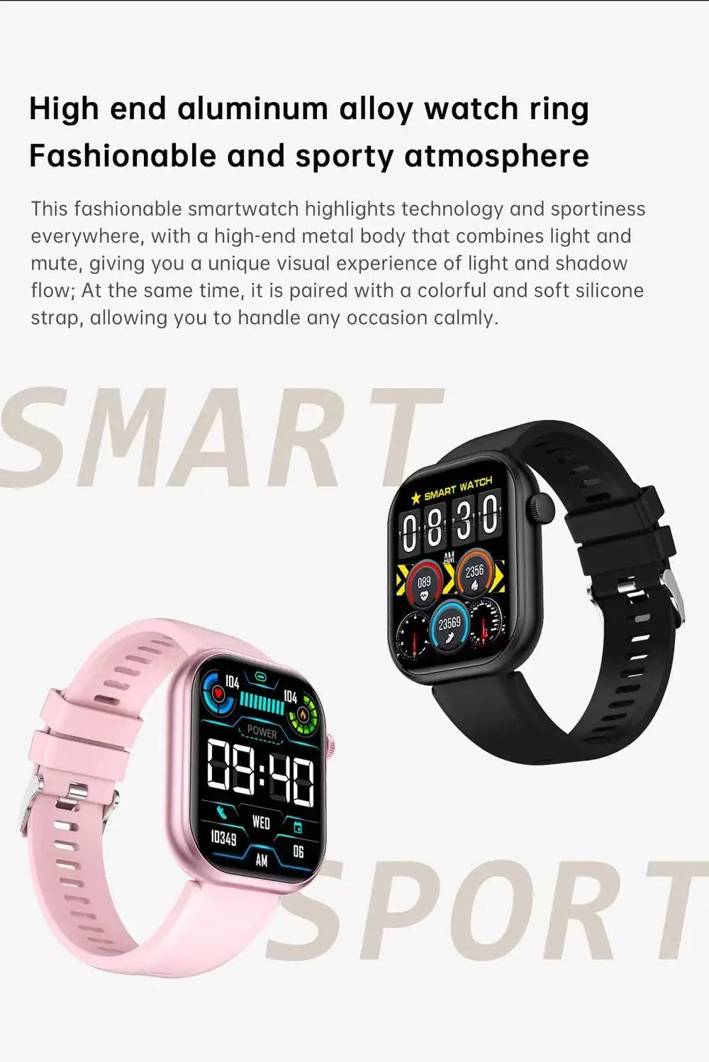 2025 New Watch 10 NFC Bluetooth Call Smart Watch Women Men Heart Rate Voice Assistant 100+Sports Ladies Smartwatch For Xioami