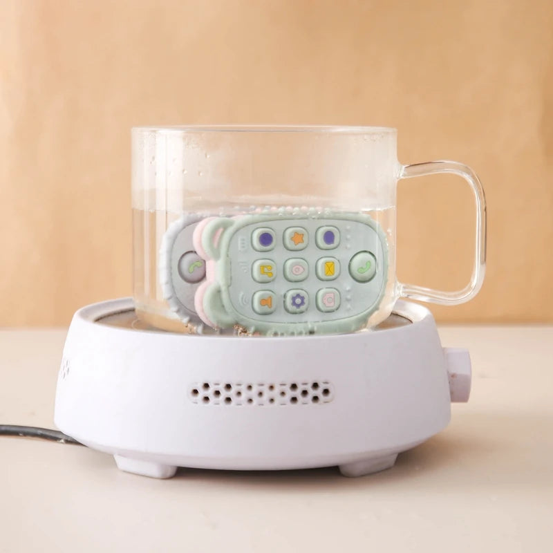 Baby Teether Gloves Kid Cartoon Bear Teething Silicone Dental Care Gums Anti-eating Hand Molar Stick BPA Free Baby Accessori