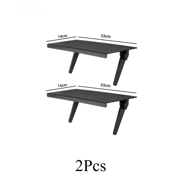 Adjustable Universal TV/Monitor Top Shelf Organizer - Space-Saving Multi-Purpose Rack for Router, Media Box Computer Accessories