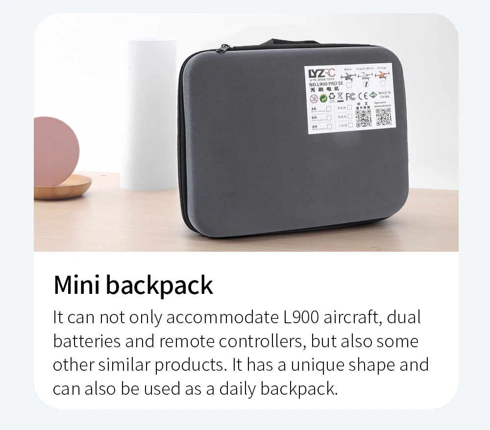 L900 Pro GPS Drone 4K Professional HD Dual Camera 5G Wifi Photography Brushless Foldable Quadcopter RC Distance 1.2KM Drones Toy