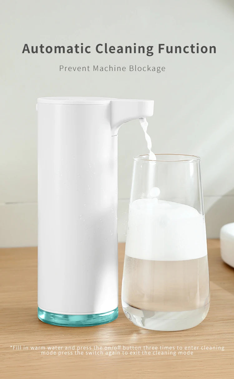 Stainless Automatic Soap Dispensers Rechargeable Touchless Sensor Smart Washing Hand Machine Liquid Hand Sanitizer Pump Foaming