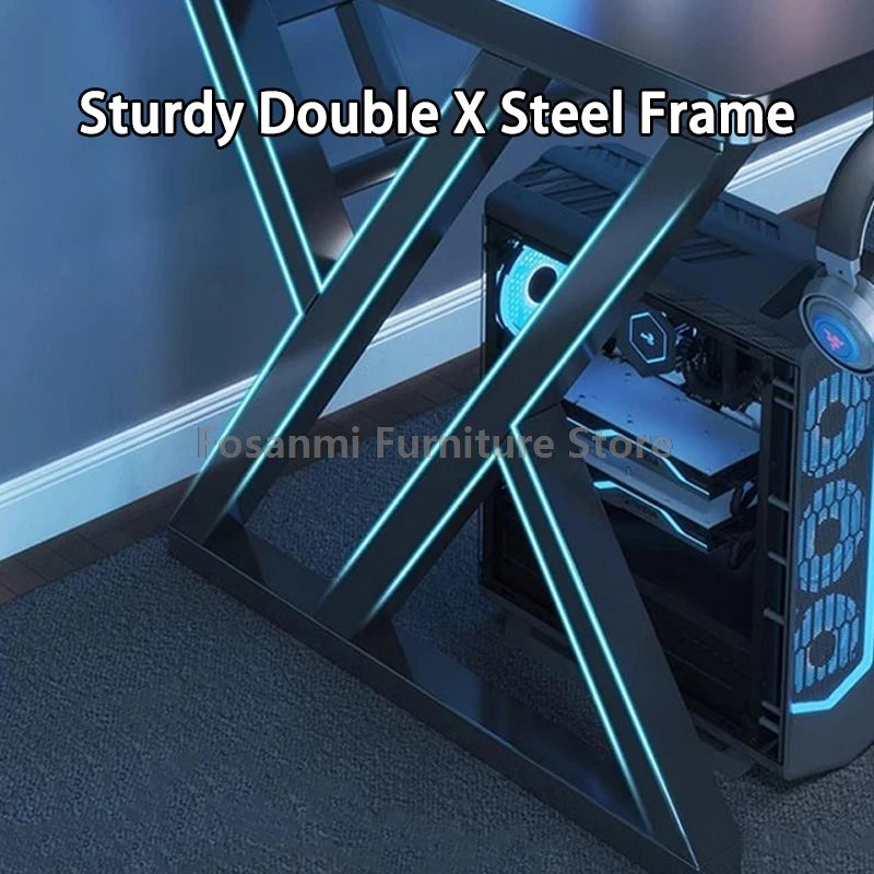 Compact Office Desk and Chair Set Computer Ergonomic Mesh Chair Table for Gaming Writing Modern Home Furniture Desks Chairs Sets