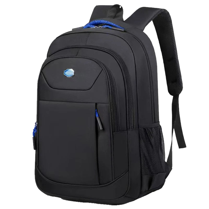 Men's and Women's Double-Shoulder Backpack - Solid Color - Business Travel, Business Trip, Commuting, Casual Use