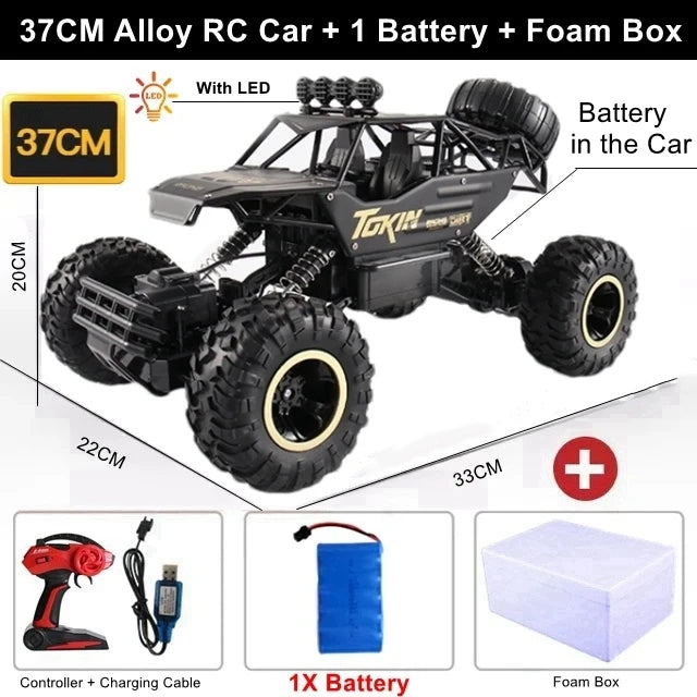 Oike RC Car Remote Control Climbing Vehicle Outdoor All Terrain Off-road Trucks 4WD Racing Drift Cars Toy Gift for Kids Adults