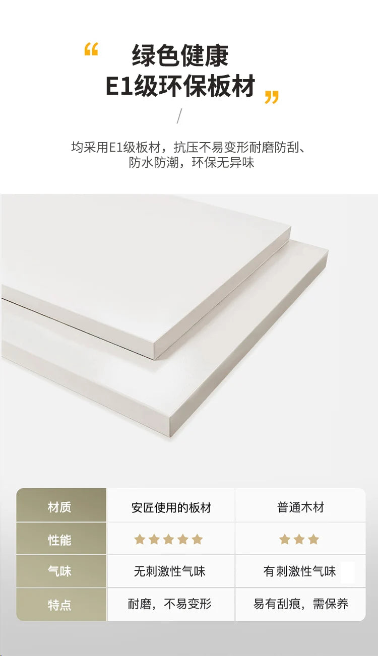 White minimalist office desk modern Elegant high-end design executive desk Mid century luxurymesa ordenador interior furniture