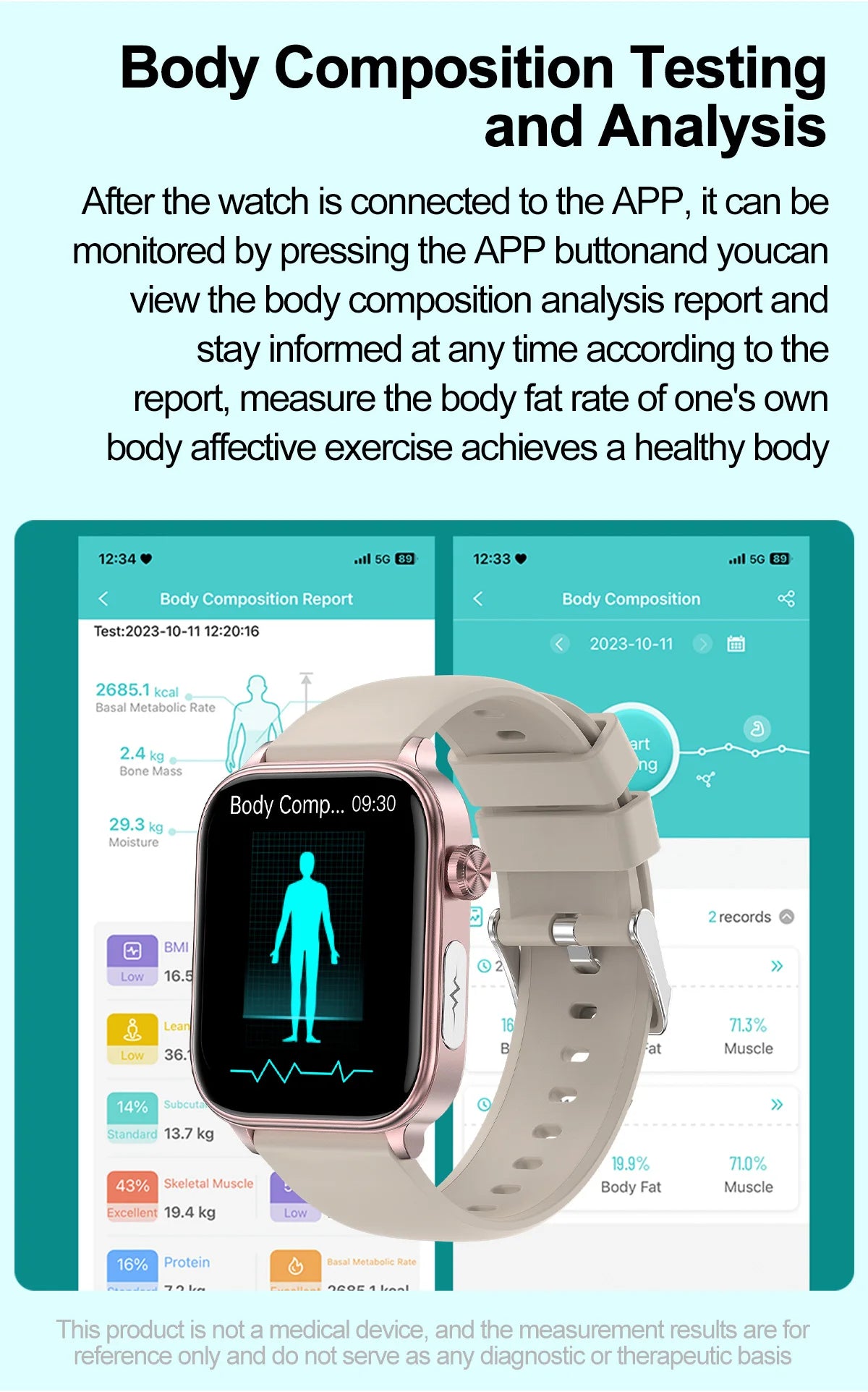 2024 New ECG+PPG Medical Grade Smart Watch Men Blood Glucose Blood Lipid Uric Acid Monitoring Bluetooth Call Health Smartwatches