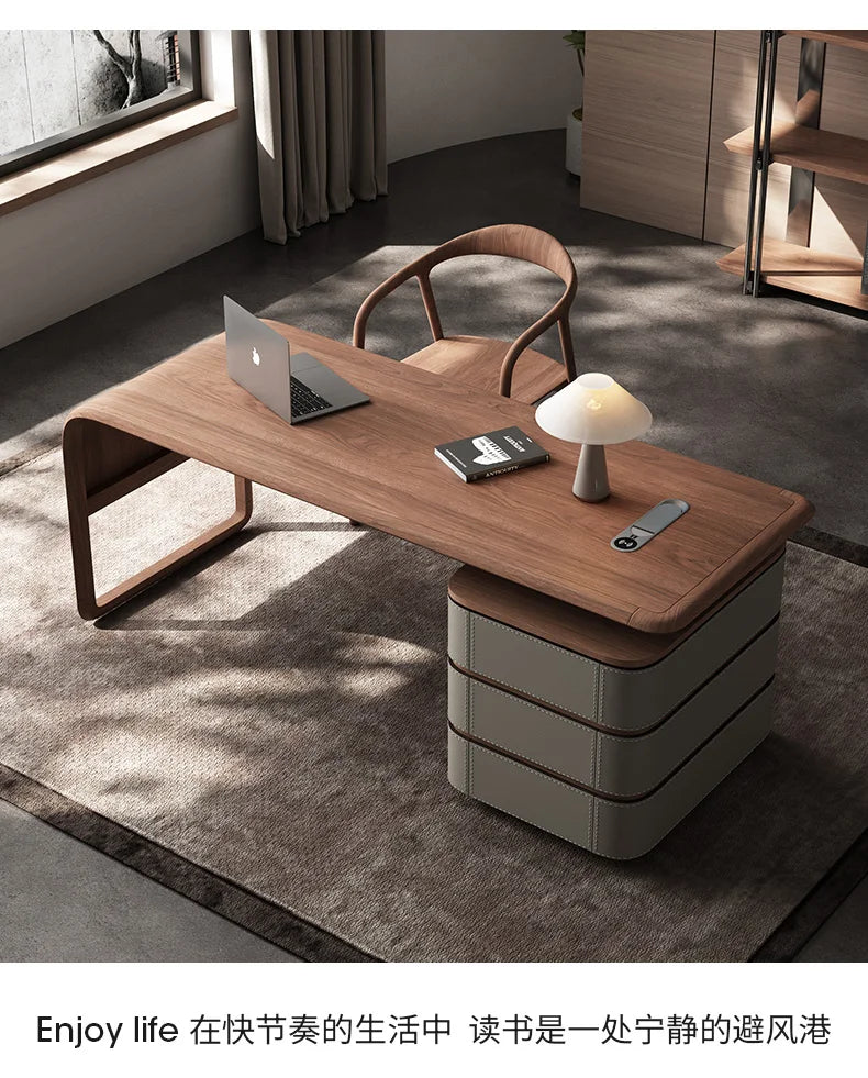 Modern Luxury Executive Desk Manager Designer Storage Shelf Office Desks Computer Room Luxury Mesa De Escritorio Home Office