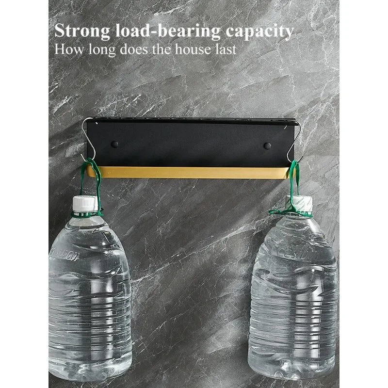 Hairdryer Holder Wall Mount Suitable For Dyson Airwrap Shelf Dryer And Hair Curler Holder Storage Rack Bathroom Organizer FR2002