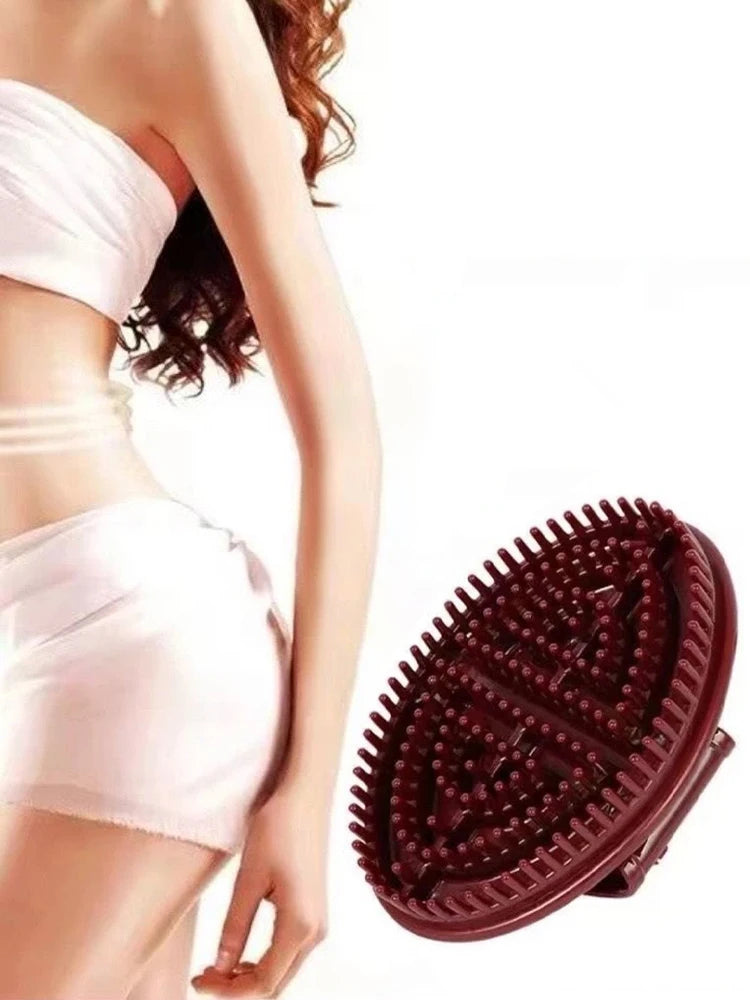 1pc Meridian Slimming Brush Dredging Meridian Massage Five Elements Body Beauty Leg Universal Silicone Scraping Tool Health Care