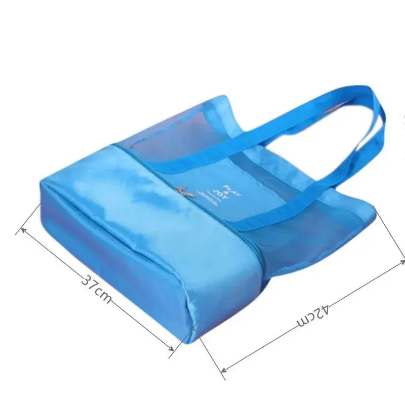 Tote Waterproof Bento Bag Swimming Bag Travel Storage Beach Bags Insulated Double Layer Picnic Ice Bag