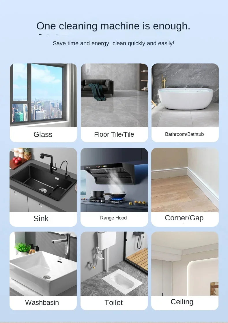 New Style Electric Cleaning Brush 5 in 1 Electric Multi-functional Home USB Automatic Cleaning Brush for Kitchen & Bathroom