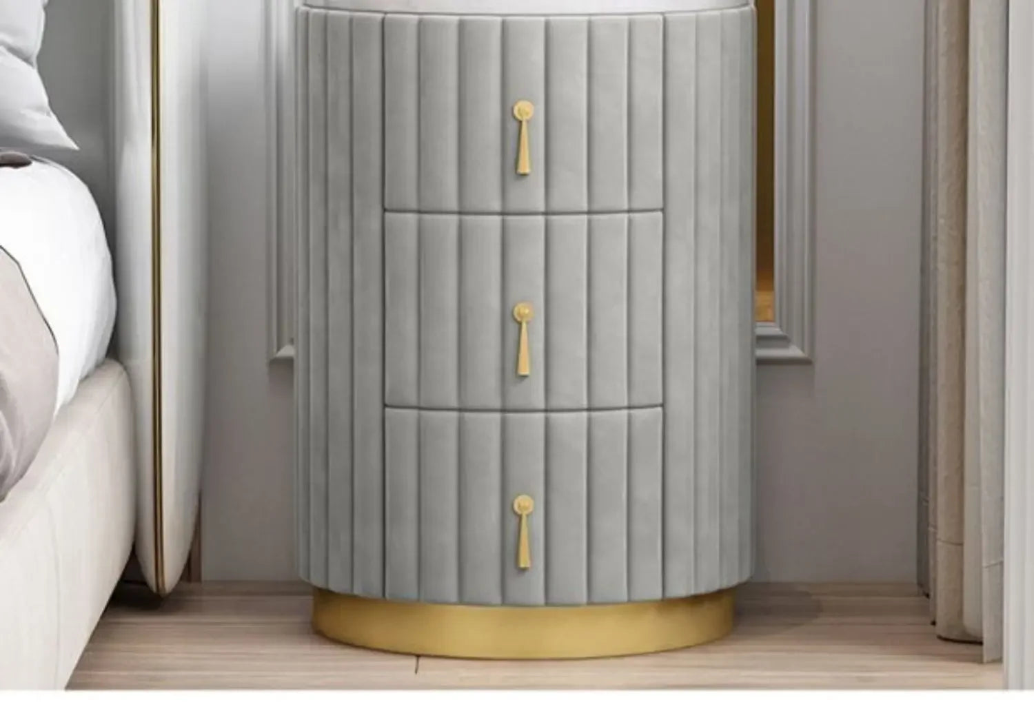 Mobile Side Bed Pink Nightstands Small Modern Modern Luxury Nightstands Space Saving Meuble De Rangement Storage Furnitures