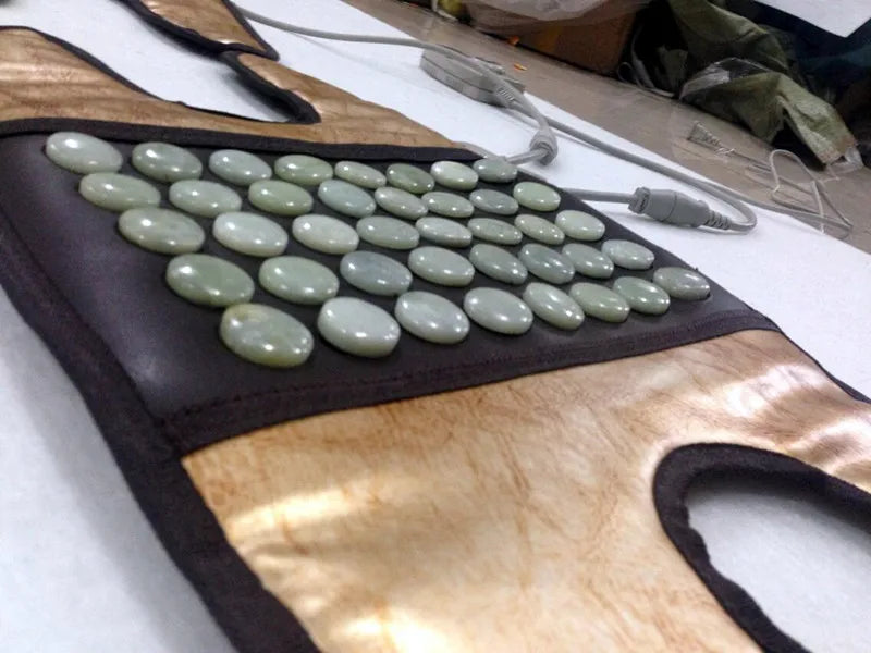 Germanium Stone Heating Knee Protection Far Infrared Physical Therapy Jade Stone Tomalin Health Leg Protection Magnetic Therapy