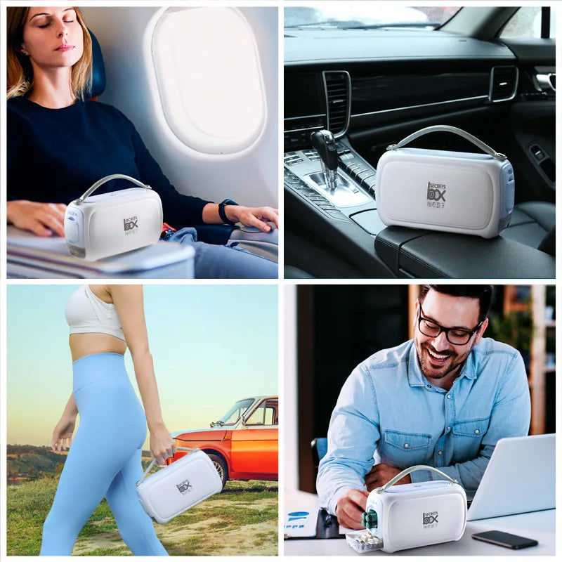 Refrigerated Box Portable Special Rechargeable Battery Portable Home Car Mini Small Refrigerator