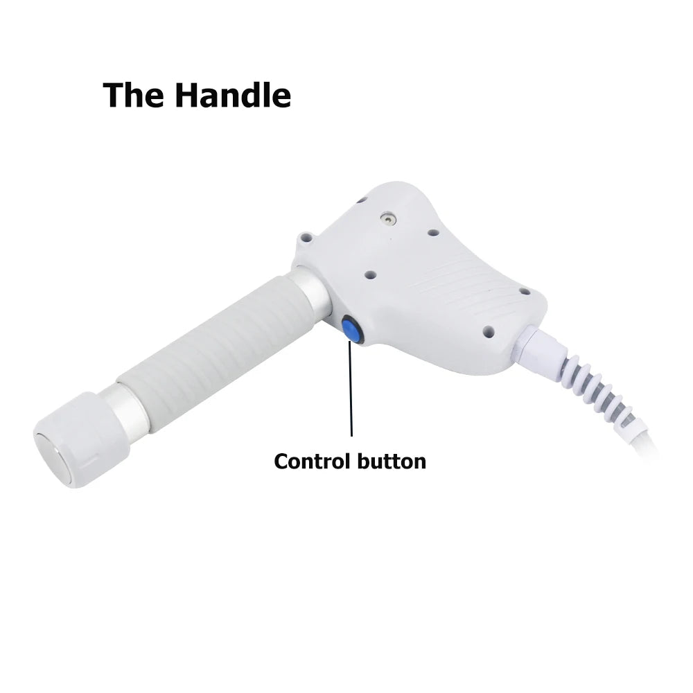 12Bar Shockwave Therapy Machine 6 Probes Extracorporeal Pneumatic Shock Waves Tennis Elbow ED Pain Relief Body Relax Massager