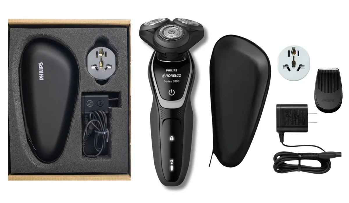 Philips Norelco Razor Shaver  series 5000 S5210, Wet & Dry, No original packaging, Quick Charge,  MultiPrecision Blade System