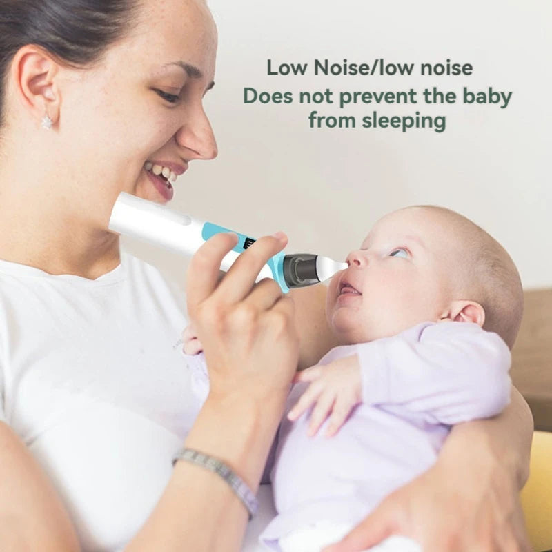 2025 New Pattern Baby Electric Nasal Aspirator for Newborn Charging Version Suction Tool to Prevent Nasal Congestion