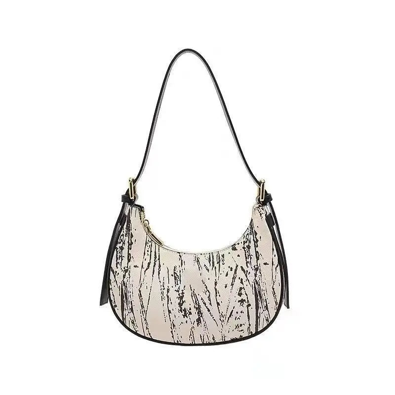 Women's Bag Niche Design Handbag 2025 New Versatile Baguette Armpit Bag with High-end Feel