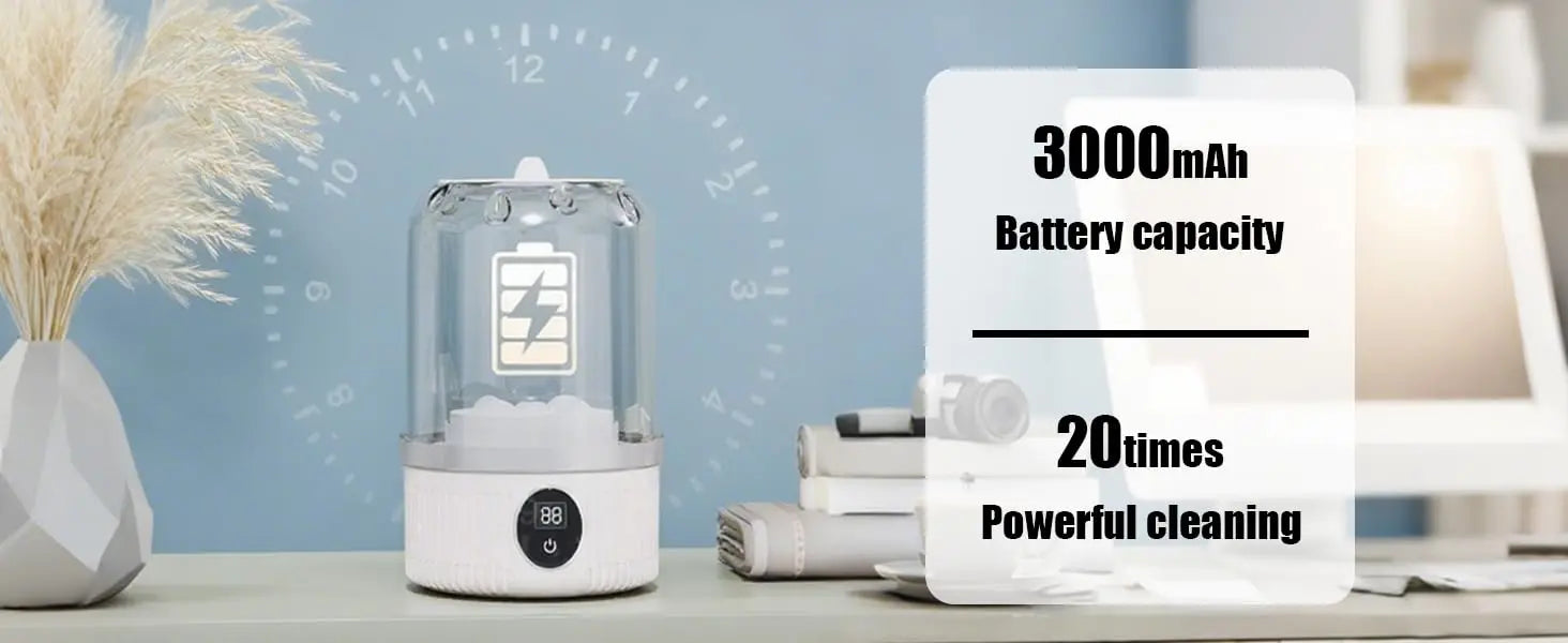 Portable Washing Machine, Underwear Washer, Small Washing Machine, Mini Washing Machine, Rechargeable Cordless Washing Machine