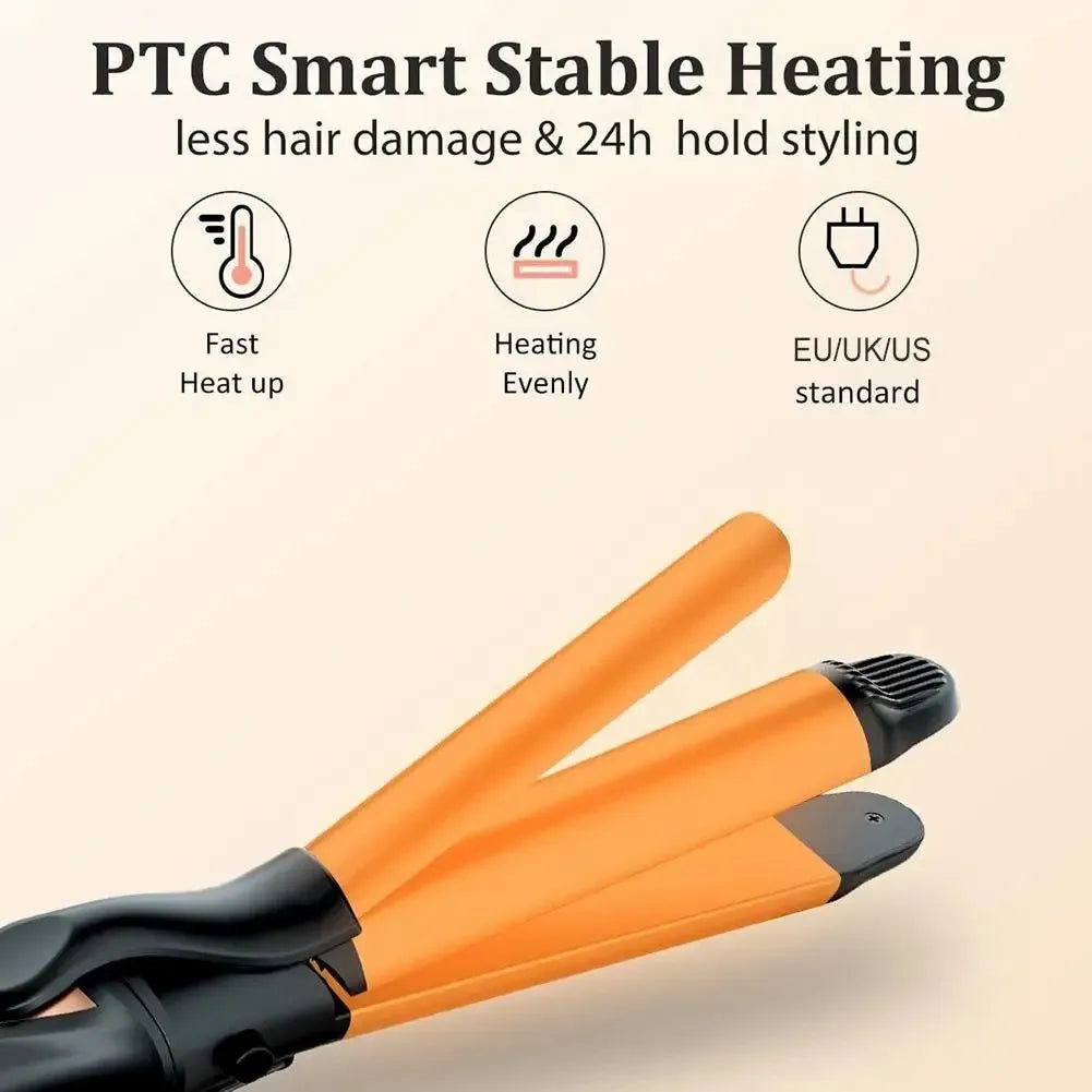 2 in 1 Automatic Hair Curler Auto Rotating Ceramic Hair Roller Professional Curling Iron Curling Wand Hair Waver