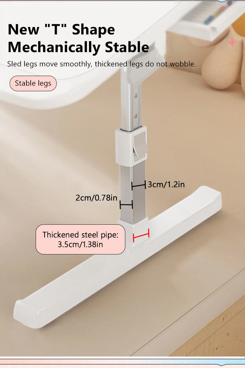 Laptop Desk Foldable Bed Table Adjustable Computer Gaming Desk Portable Folding Table Mesa Plegable Home Working Furniture