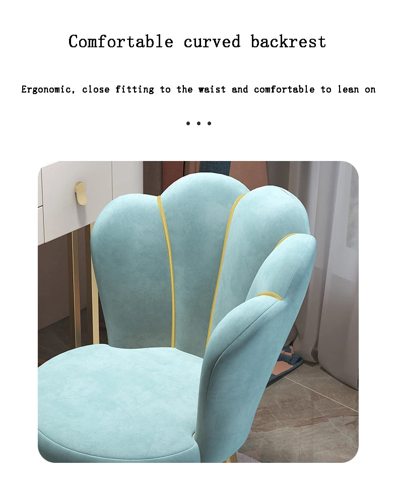 Nordic Furniture, Living Room Chair, Bedroom Makeup Stool, Modern Leisure Seat, Creative Armchair, Home Dining Chairs,Customized