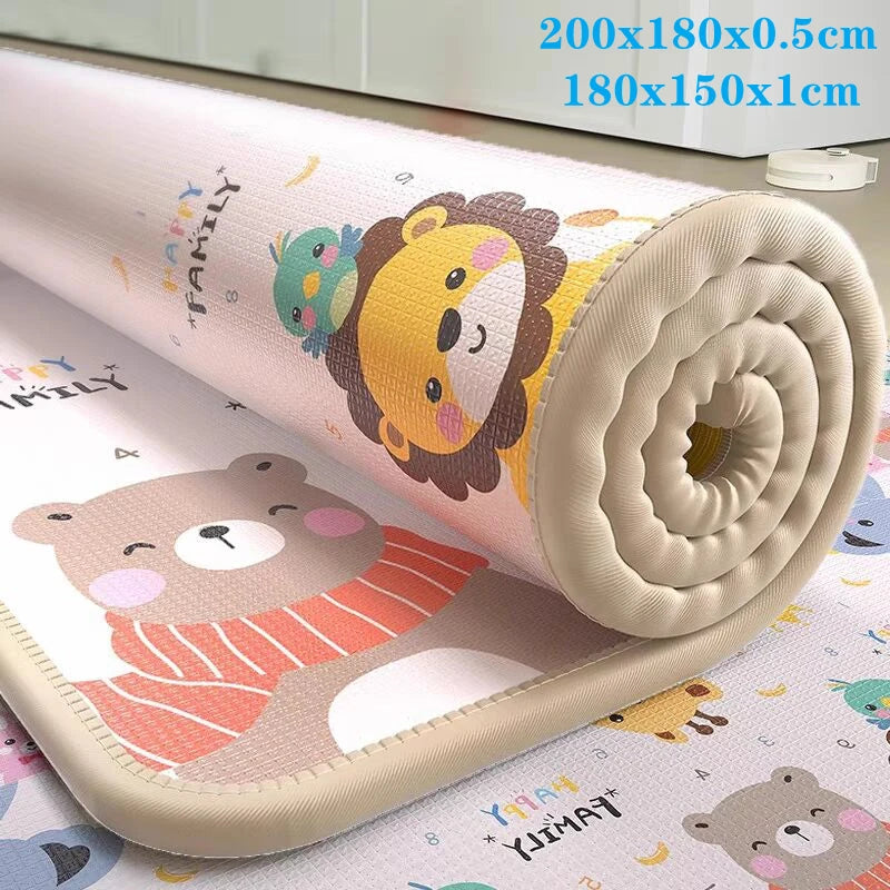 5 sizes to choose Baby Crawling Play Mats Non-toxic High-quality EPE Baby Activity Gym Carpet Baby Game Children's Safety Rug