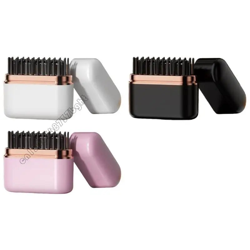 4XFB Wireless Hair Straightening Brush Styling Tool Hair Straightener Brush Convenient Electric Hot Comb Hair Straighteners