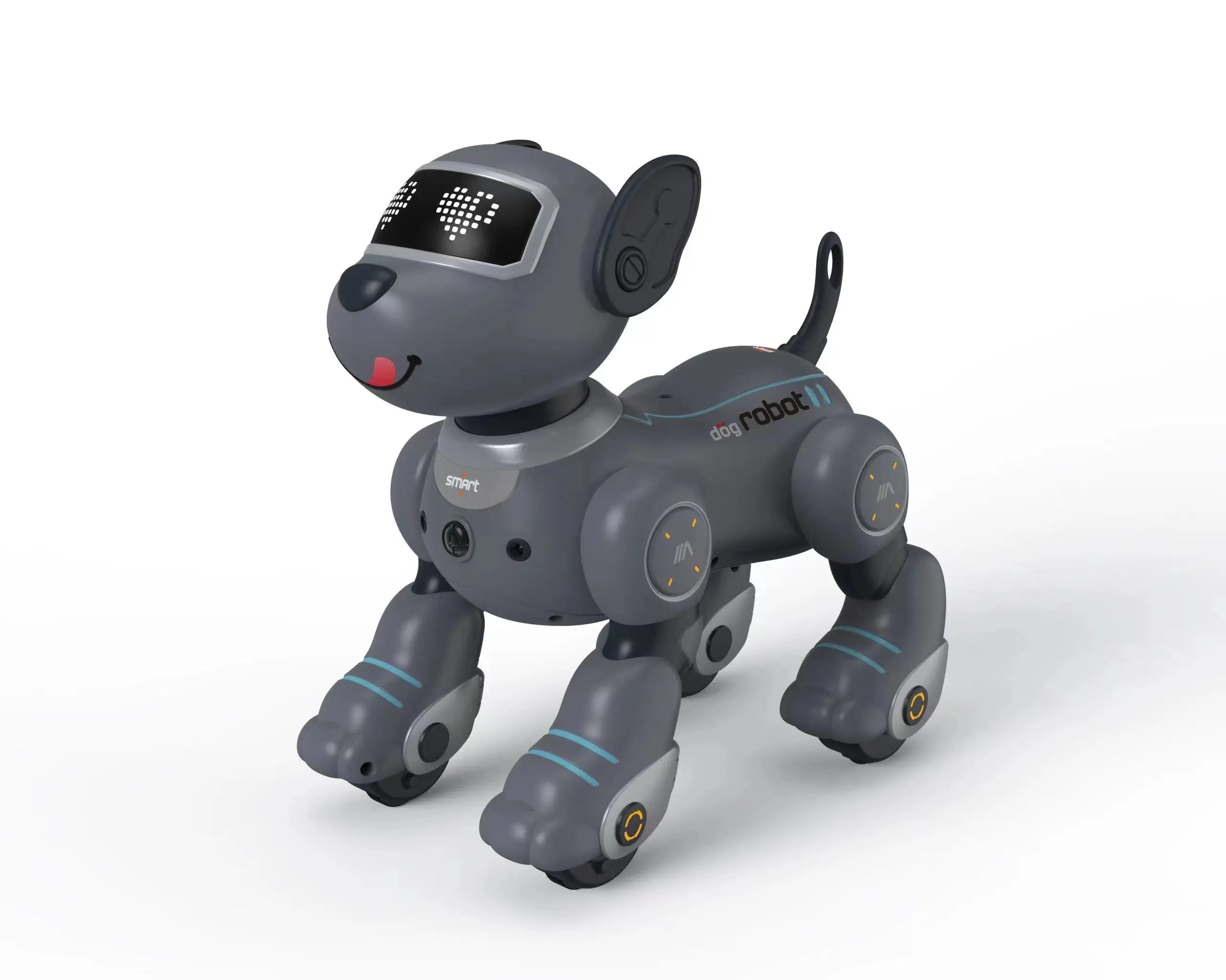 Smart RC Robot Dog Electronic Animal Pets Robot Puppy Birthday Christmas Gift Laser Programming Walking Funny Singing Dancing