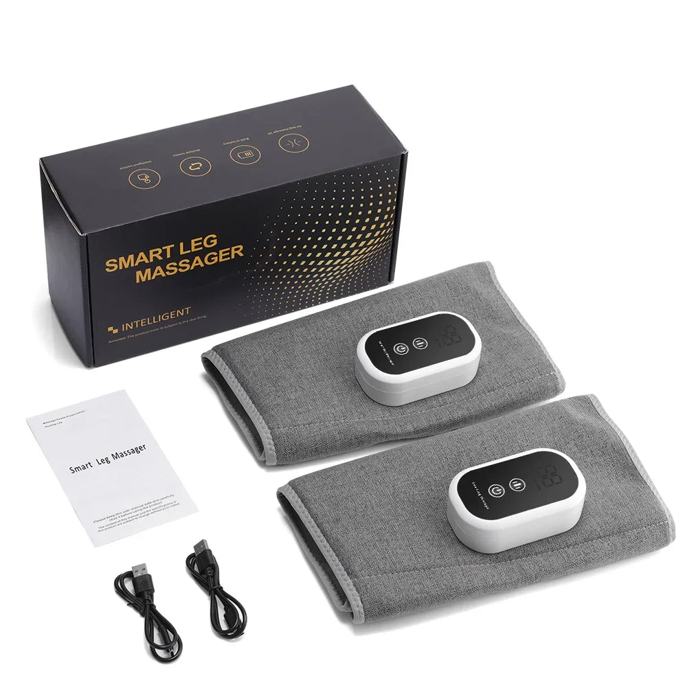 2/1PCS Wireless 360° Air Pressure Calf Massager Eletric 3 Mode Compresstion Leg Massage Foot Calf Muscle Circulation