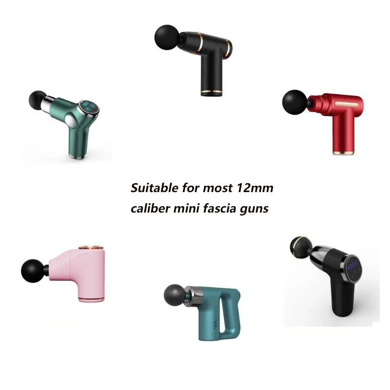 12MM  Mini Fascia Gun Massage Head  Universal Type