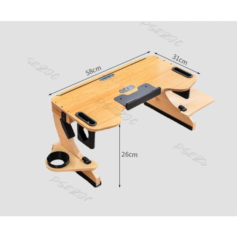 Home Lazy Bed Dining Table Dormitory Study Folding Office Desk Multi Functional Notebook Learning Tool