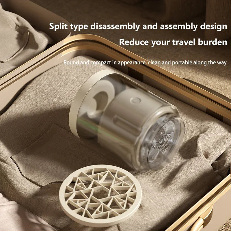 Portable Small Washing Machine Automatic Makeup Brush Cleaner Household Mini Washing Machine for Socks Underwear Panties Washer