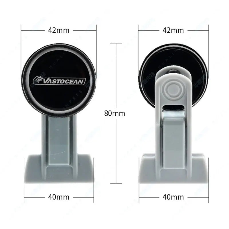 Vastocean Aquarium Strong Magnetic Seaweed Feeding Clip Nori Clip Strong Magnetic Vegetable Clip Seaweed Nori Clip