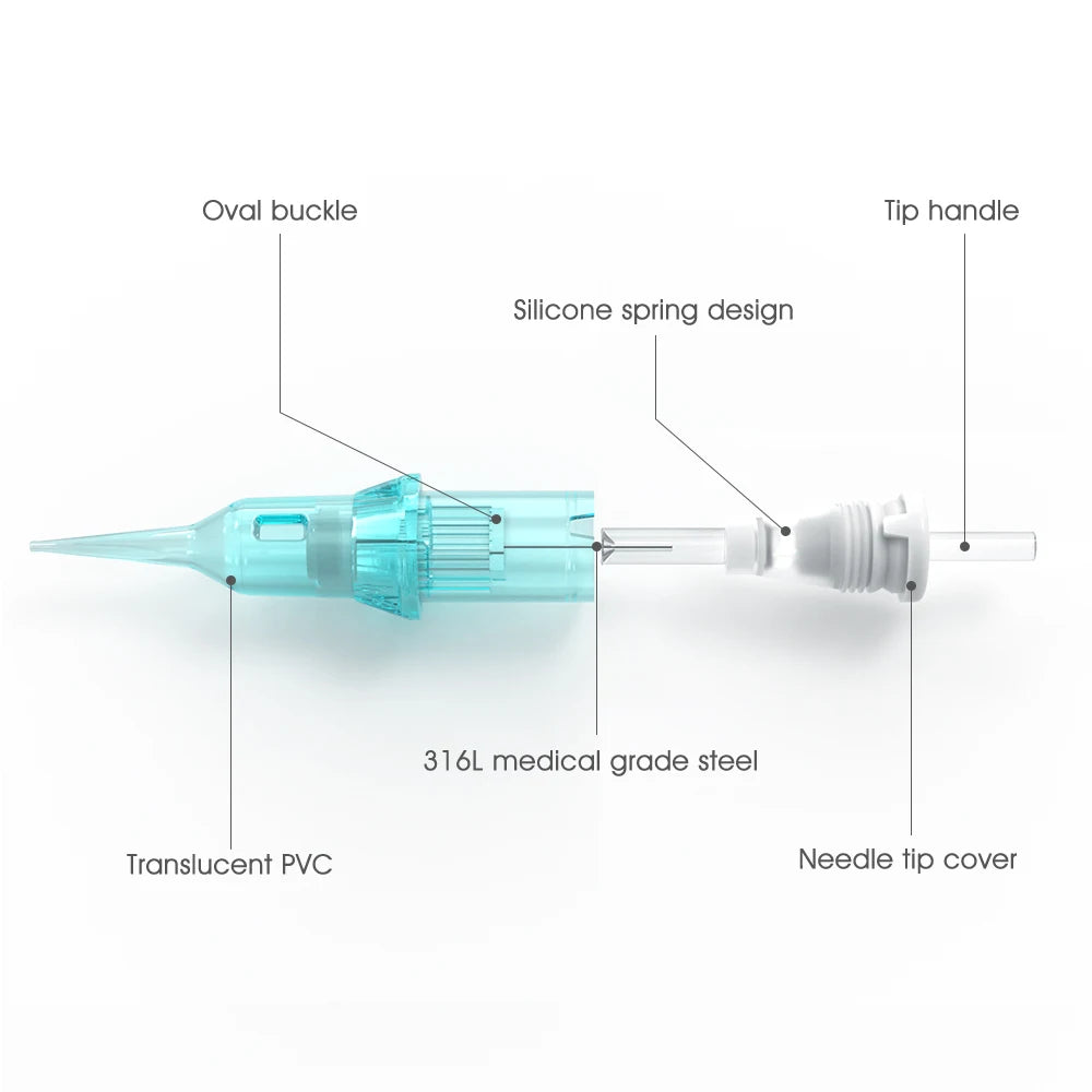 New Thunderlord Power Tattoo Needle Liner Shader Permanent Makeup Tattoo Cartridge RS MG U For Universal Tattoo Machine Pen