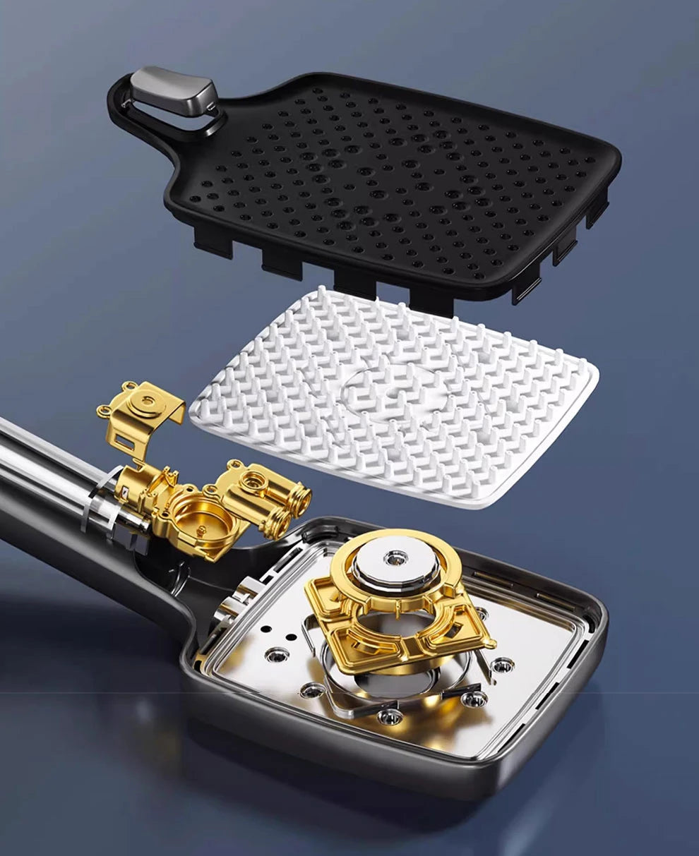 Hot Cold Piano Digital Shower Set 12 Inch Rainfall Shower Head Brass Bathtub Mixer Faucet Thermostatic Bathrooom Shower System