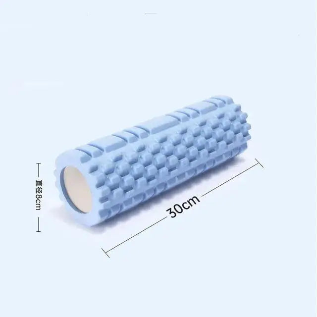 30cm Foam Column Muscle Relaxation Training Pilates Yoga Fitness Massage Foam Roller Grid Trigger Point Therapy Home Exercise