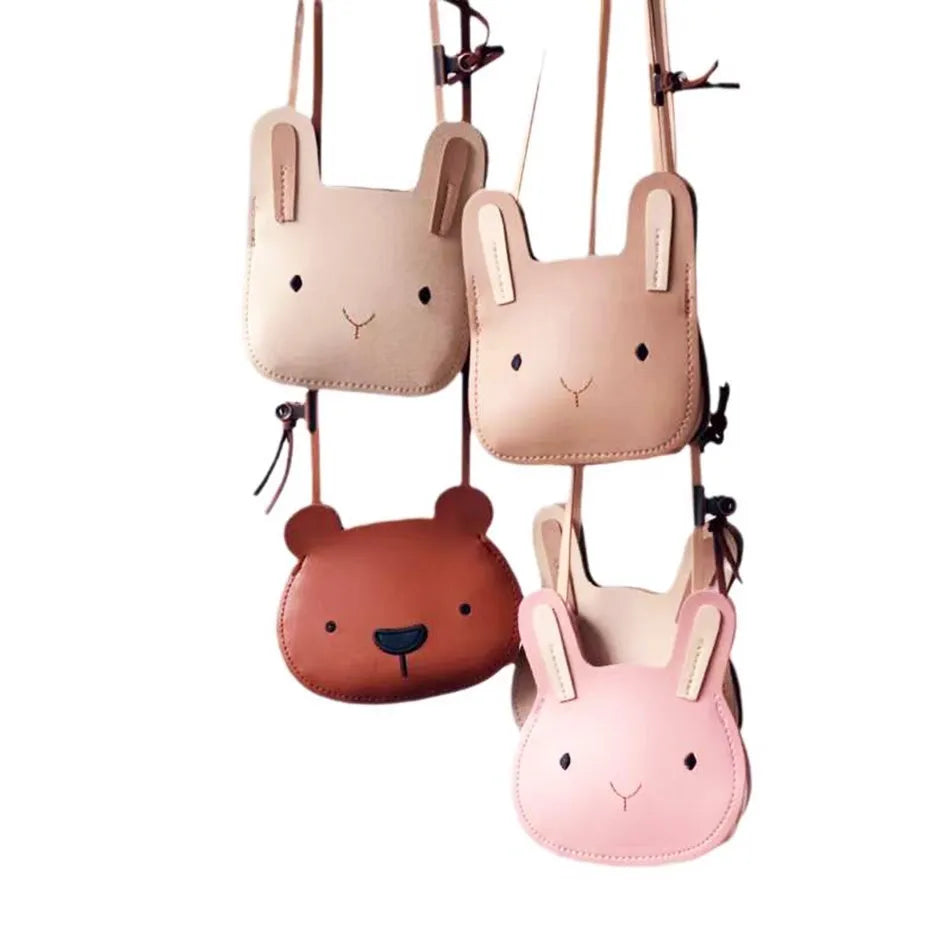 Cartoon Animal Children's Mini Bag Toddler Girl Children's Cute Shoulder Bag Children's Daily Matching Crossbody Bag